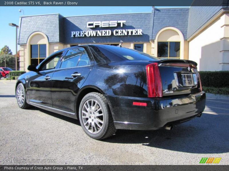Black Raven / Ebony 2008 Cadillac STS V6