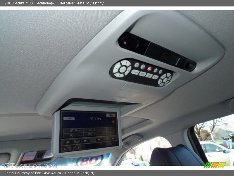 Billet Silver Metallic / Ebony 2008 Acura MDX Technology