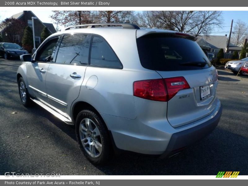 Billet Silver Metallic / Ebony 2008 Acura MDX Technology