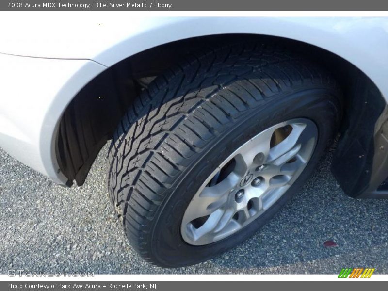 Billet Silver Metallic / Ebony 2008 Acura MDX Technology