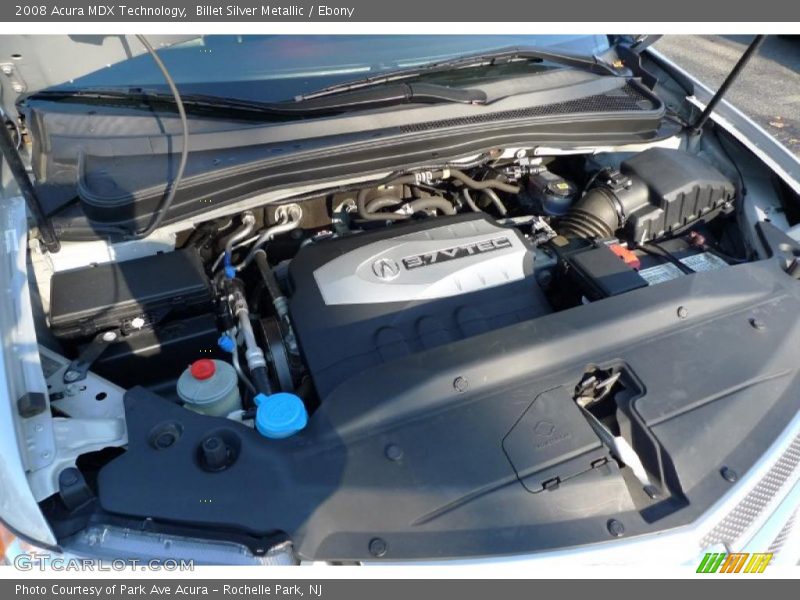 Billet Silver Metallic / Ebony 2008 Acura MDX Technology