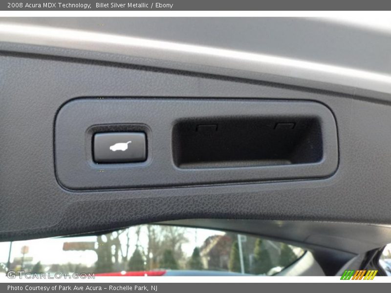 Billet Silver Metallic / Ebony 2008 Acura MDX Technology