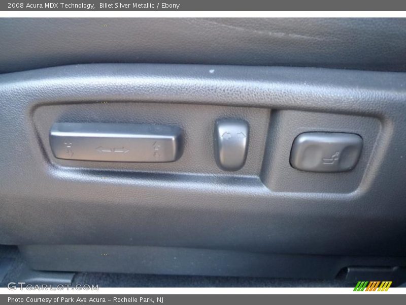 Billet Silver Metallic / Ebony 2008 Acura MDX Technology