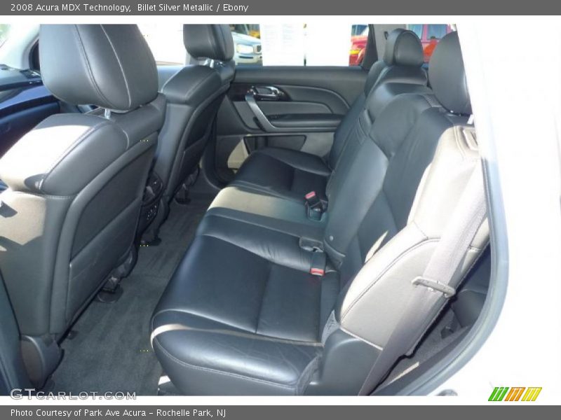 Billet Silver Metallic / Ebony 2008 Acura MDX Technology