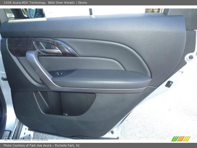 Billet Silver Metallic / Ebony 2008 Acura MDX Technology