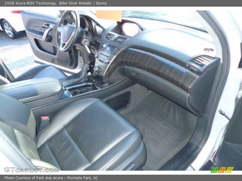 Billet Silver Metallic / Ebony 2008 Acura MDX Technology