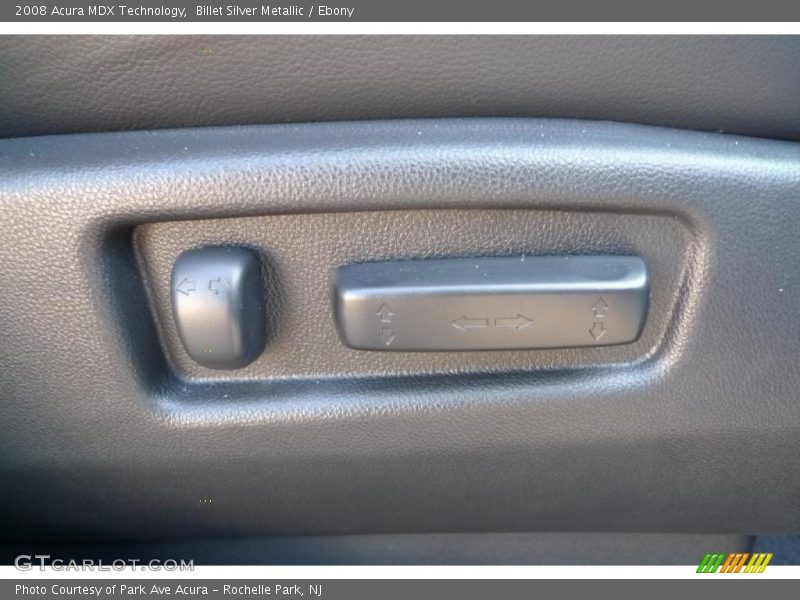 Billet Silver Metallic / Ebony 2008 Acura MDX Technology