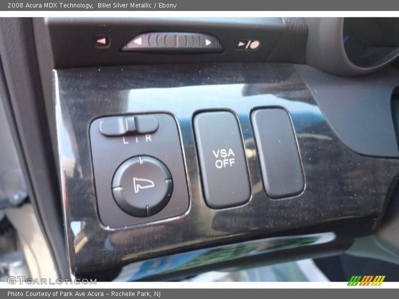 Billet Silver Metallic / Ebony 2008 Acura MDX Technology