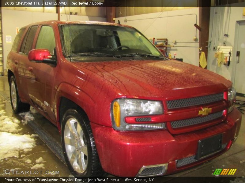 Red Jewel / Ebony 2009 Chevrolet TrailBlazer SS AWD