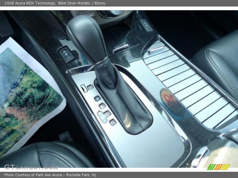 Billet Silver Metallic / Ebony 2008 Acura MDX Technology
