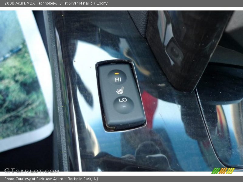 Billet Silver Metallic / Ebony 2008 Acura MDX Technology