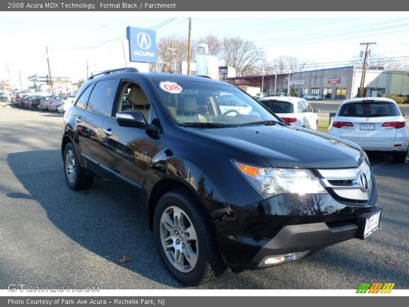 Formal Black / Parchment 2008 Acura MDX Technology