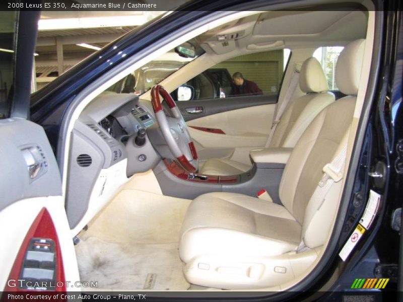 Aquamarine Blue / Cashmere 2008 Lexus ES 350