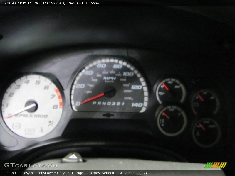 Red Jewel / Ebony 2009 Chevrolet TrailBlazer SS AWD