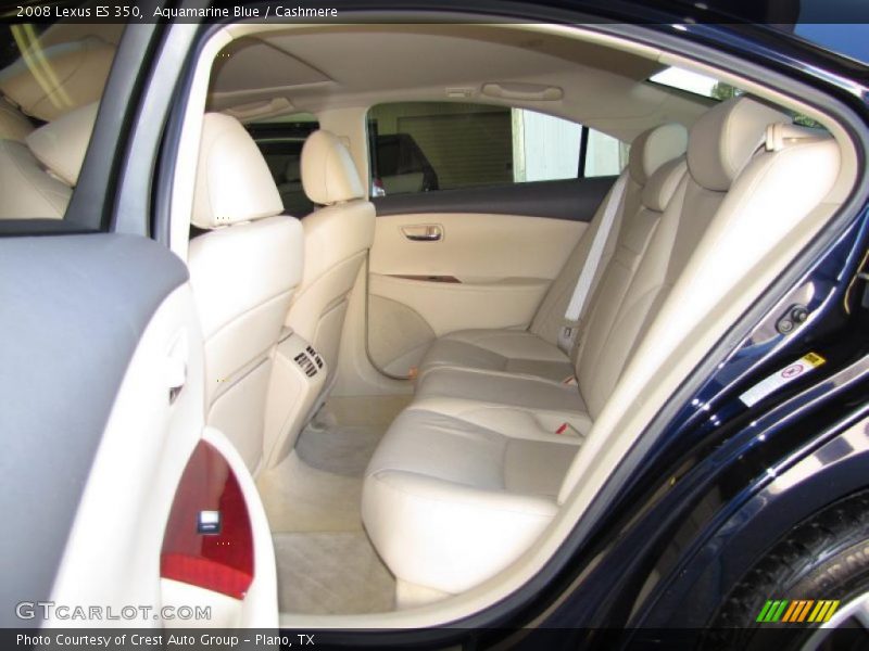 Aquamarine Blue / Cashmere 2008 Lexus ES 350