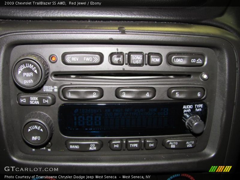 Red Jewel / Ebony 2009 Chevrolet TrailBlazer SS AWD