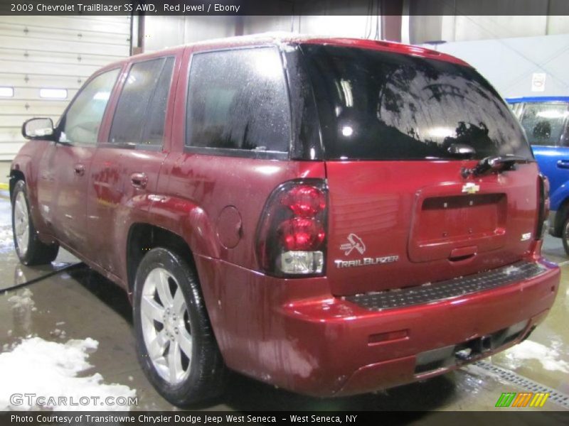Red Jewel / Ebony 2009 Chevrolet TrailBlazer SS AWD