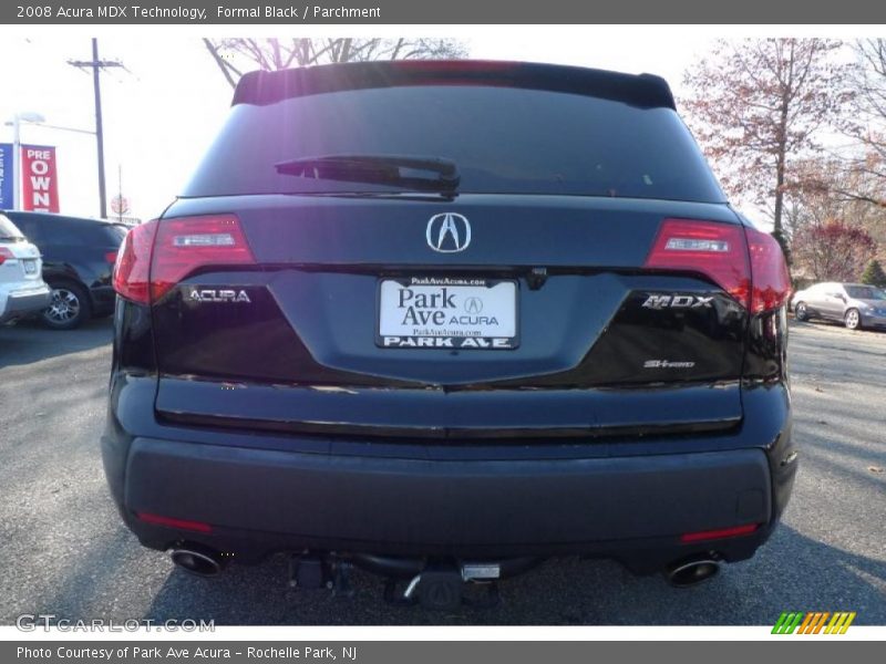 Formal Black / Parchment 2008 Acura MDX Technology