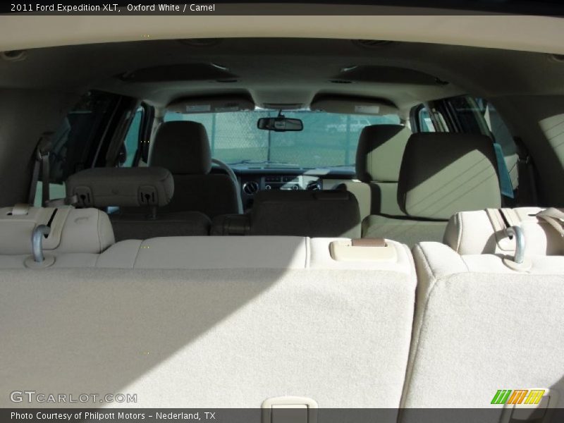 Oxford White / Camel 2011 Ford Expedition XLT