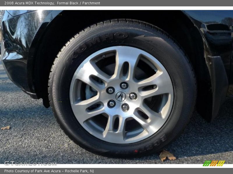 Formal Black / Parchment 2008 Acura MDX Technology