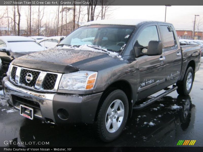 Granite / Steel Gray 2007 Nissan Titan SE Crew Cab 4x4
