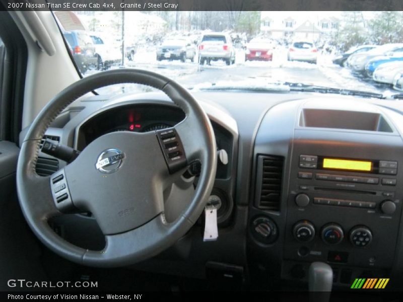 Granite / Steel Gray 2007 Nissan Titan SE Crew Cab 4x4