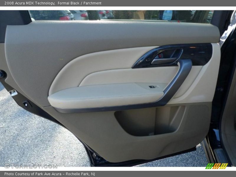 Formal Black / Parchment 2008 Acura MDX Technology
