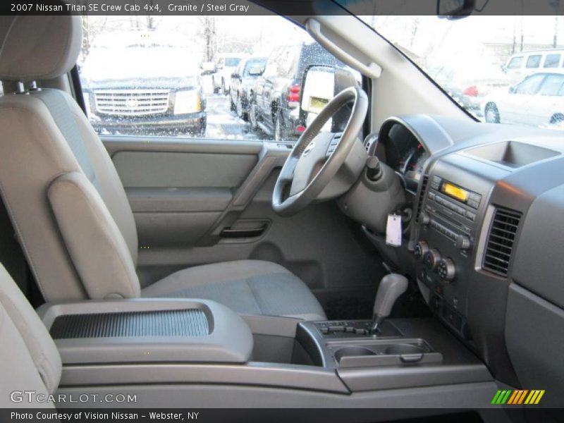 Granite / Steel Gray 2007 Nissan Titan SE Crew Cab 4x4
