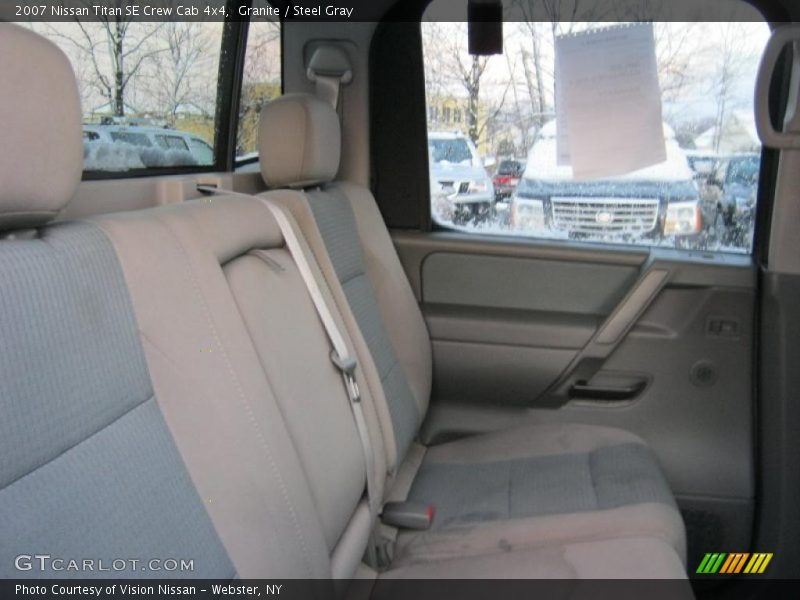 Granite / Steel Gray 2007 Nissan Titan SE Crew Cab 4x4
