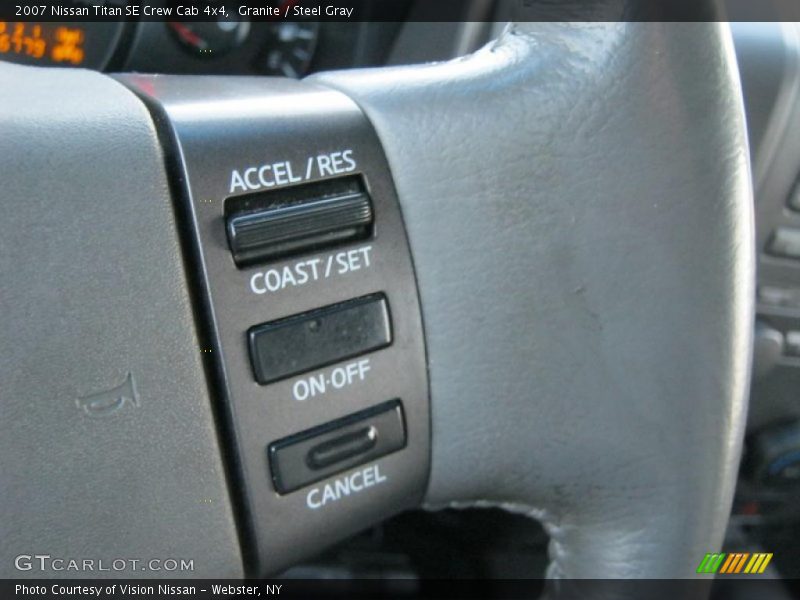 Granite / Steel Gray 2007 Nissan Titan SE Crew Cab 4x4