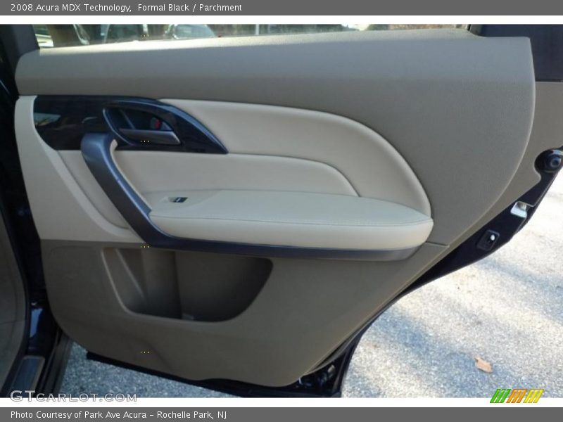 Formal Black / Parchment 2008 Acura MDX Technology