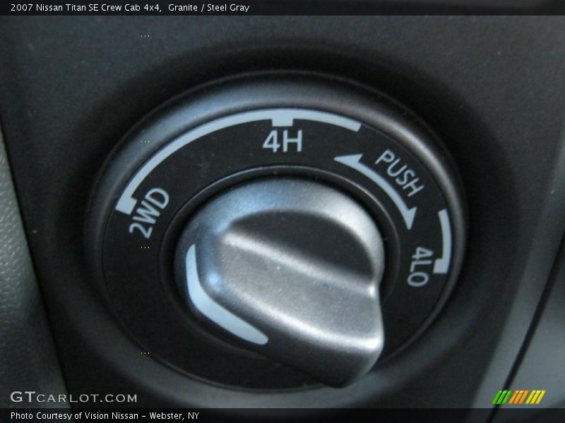 Granite / Steel Gray 2007 Nissan Titan SE Crew Cab 4x4