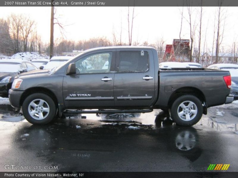 Granite / Steel Gray 2007 Nissan Titan SE Crew Cab 4x4