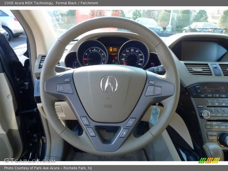 Formal Black / Parchment 2008 Acura MDX Technology