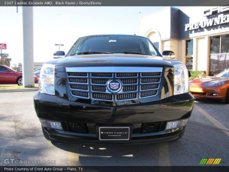 Black Raven / Ebony/Ebony 2007 Cadillac Escalade AWD