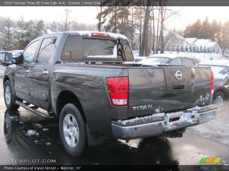 Granite / Steel Gray 2007 Nissan Titan SE Crew Cab 4x4