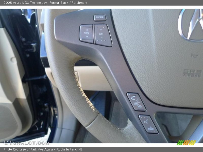 Formal Black / Parchment 2008 Acura MDX Technology