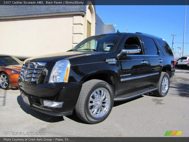 Black Raven / Ebony/Ebony 2007 Cadillac Escalade AWD