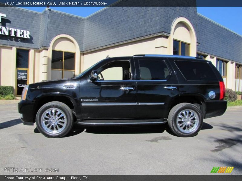 Black Raven / Ebony/Ebony 2007 Cadillac Escalade AWD