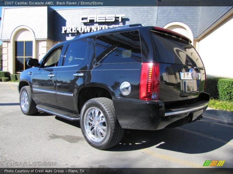Black Raven / Ebony/Ebony 2007 Cadillac Escalade AWD