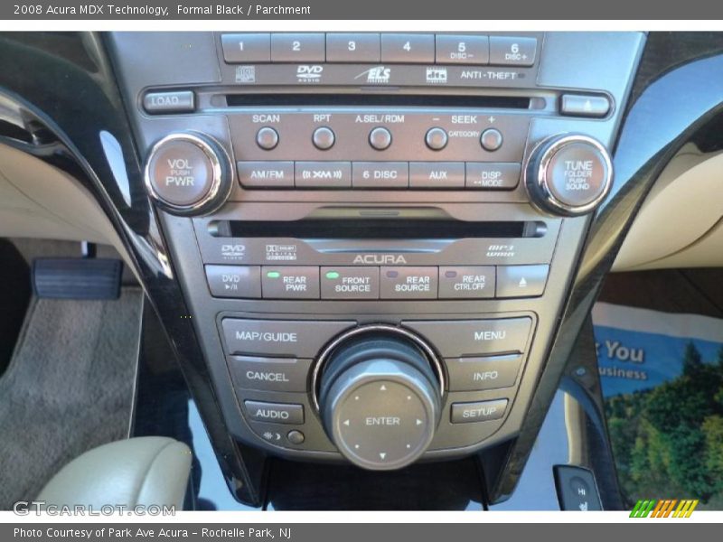 Formal Black / Parchment 2008 Acura MDX Technology