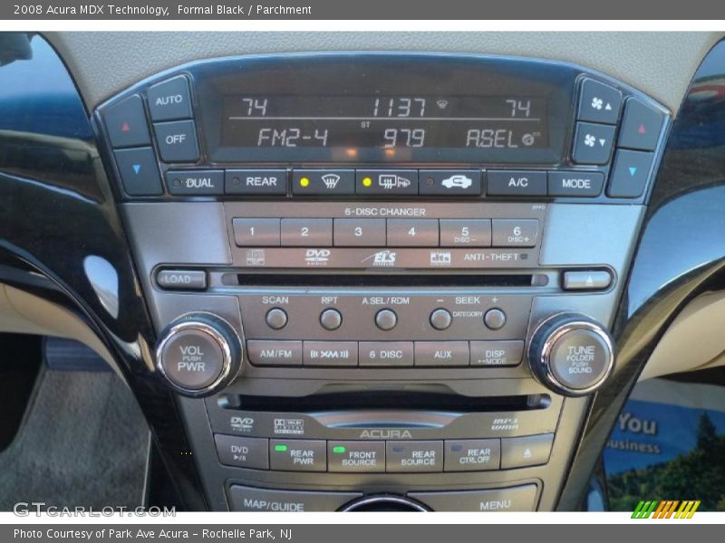 Formal Black / Parchment 2008 Acura MDX Technology