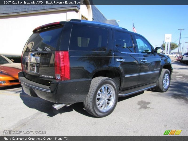Black Raven / Ebony/Ebony 2007 Cadillac Escalade AWD