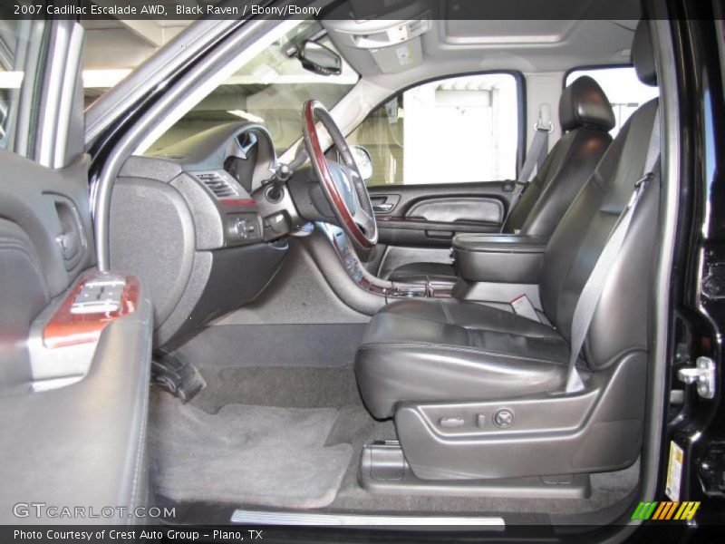 Black Raven / Ebony/Ebony 2007 Cadillac Escalade AWD