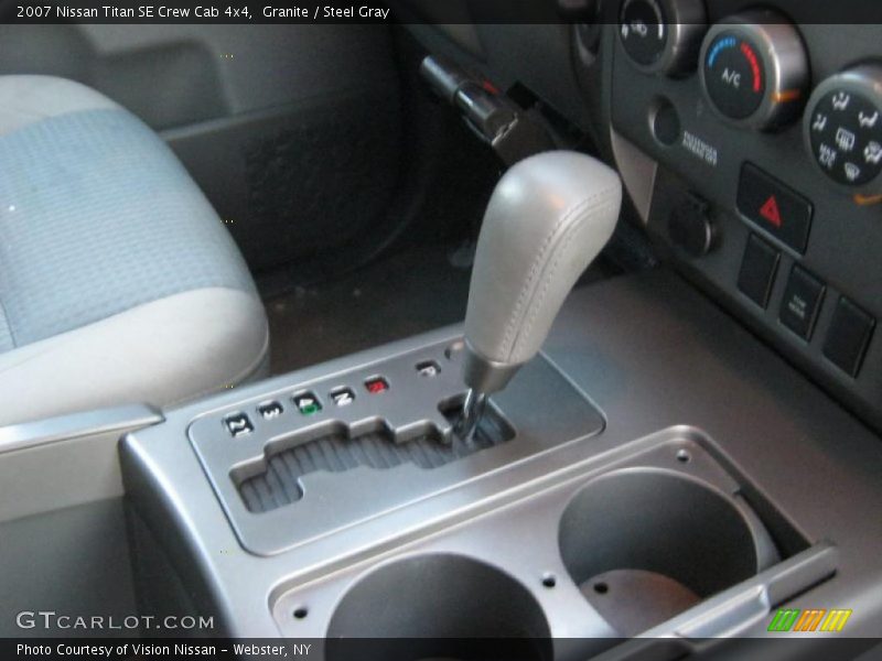  2007 Titan SE Crew Cab 4x4 5 Speed Automatic Shifter