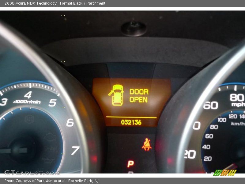 Formal Black / Parchment 2008 Acura MDX Technology