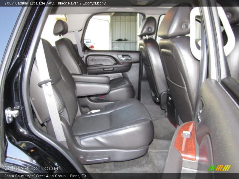 Black Raven / Ebony/Ebony 2007 Cadillac Escalade AWD
