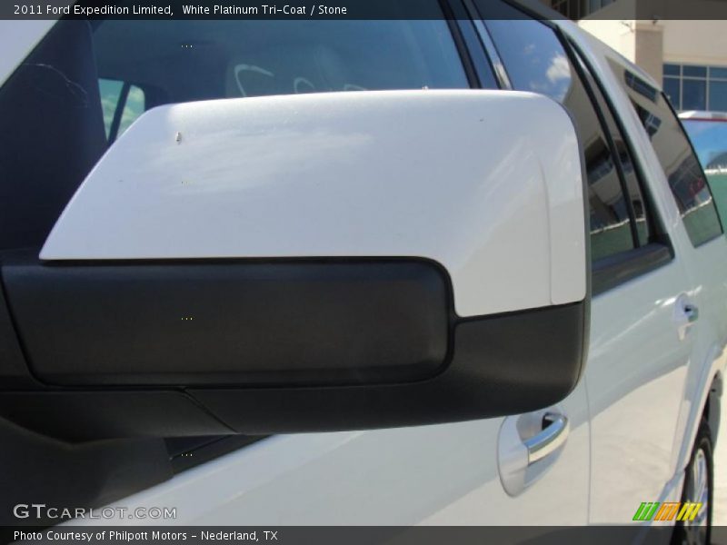 White Platinum Tri-Coat / Stone 2011 Ford Expedition Limited