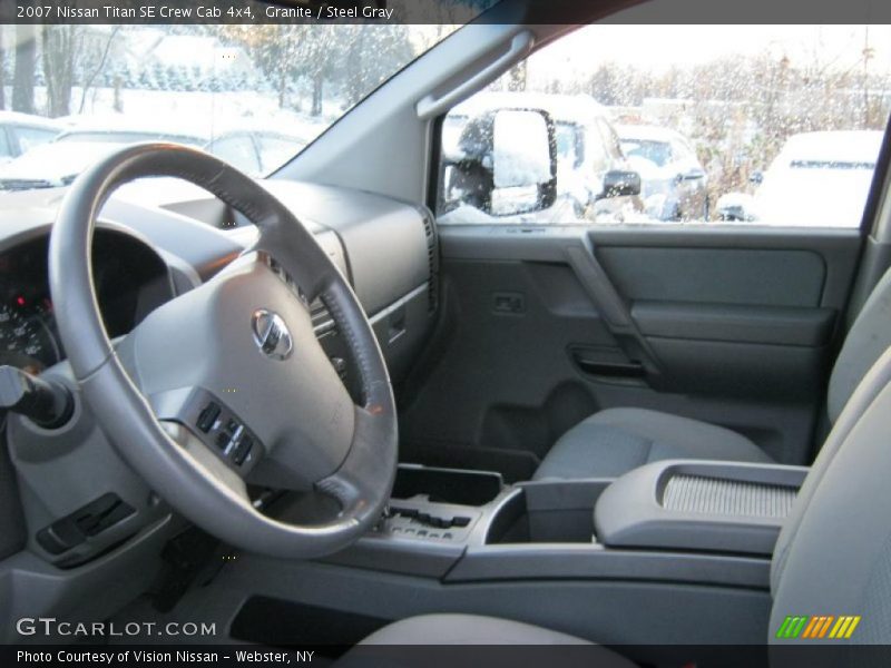 Granite / Steel Gray 2007 Nissan Titan SE Crew Cab 4x4