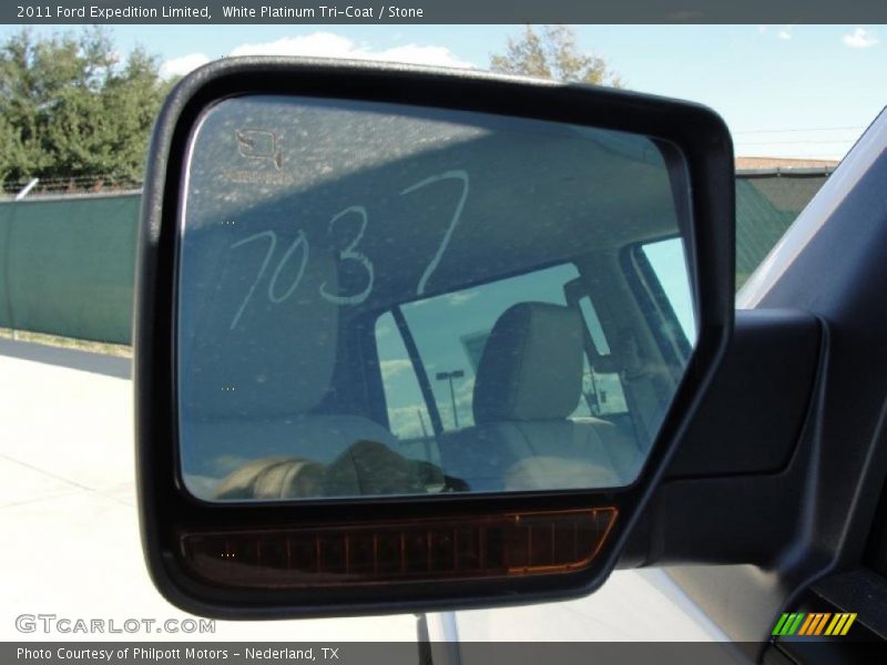 White Platinum Tri-Coat / Stone 2011 Ford Expedition Limited